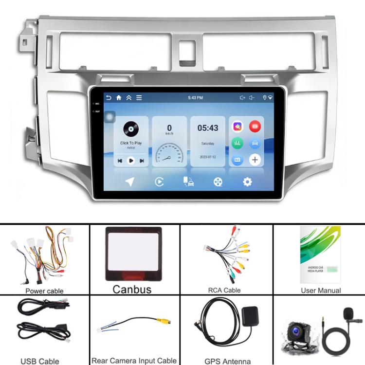 For Toyota Avalon 2006-2010 Android 15 Car Central Control Screen Bluetooth Player, Memory: 4-Core 2GB+64GB