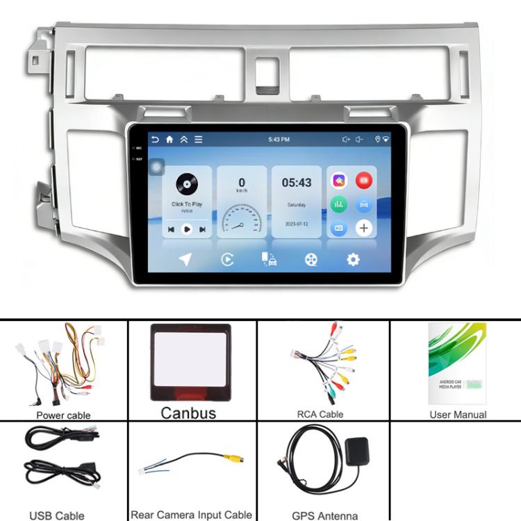 For Toyota Avalon 2006-2010 Android 15 Car Central Control Screen Bluetooth Player, Memory: 8-Core 4GB+64GB