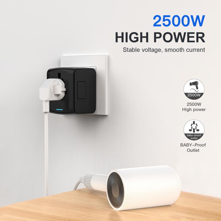Travel Adapter 3 USB+Type-C Universal Socket Multi-Function Charger, US/EU/UK/AU Plug