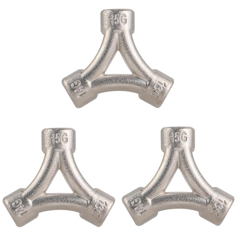 3pcs Bicycle Spoke Wrench Wire Adjustment Tool - Silver