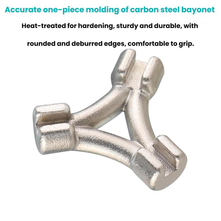 3pcs Bicycle Spoke Wrench Wire Adjustment Tool - Silver