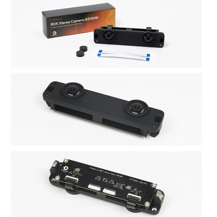 YAHBOOM D-Robotics RDK GS130W Stereo Camera For RDK X5/S100 P Dual 1.3MP Color Sensors