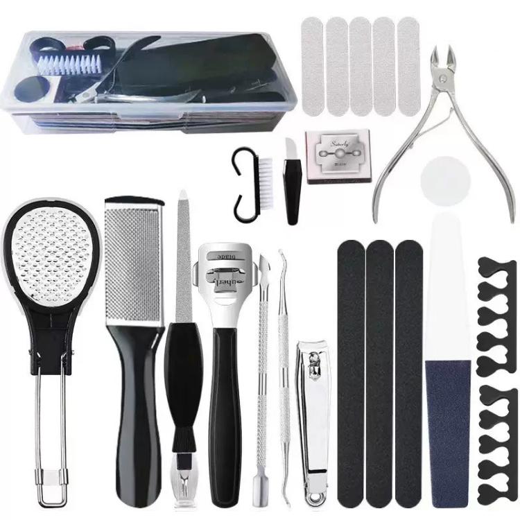 23 In 1 Foot Care Kit for Callus and Dead Skin Removal Complete Pedicure Set