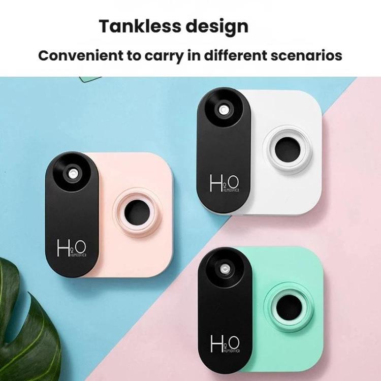 Charging Mini Camera Shaped Air Humidifier Office Desk Mineral Water Bottle Moisturizing Spray