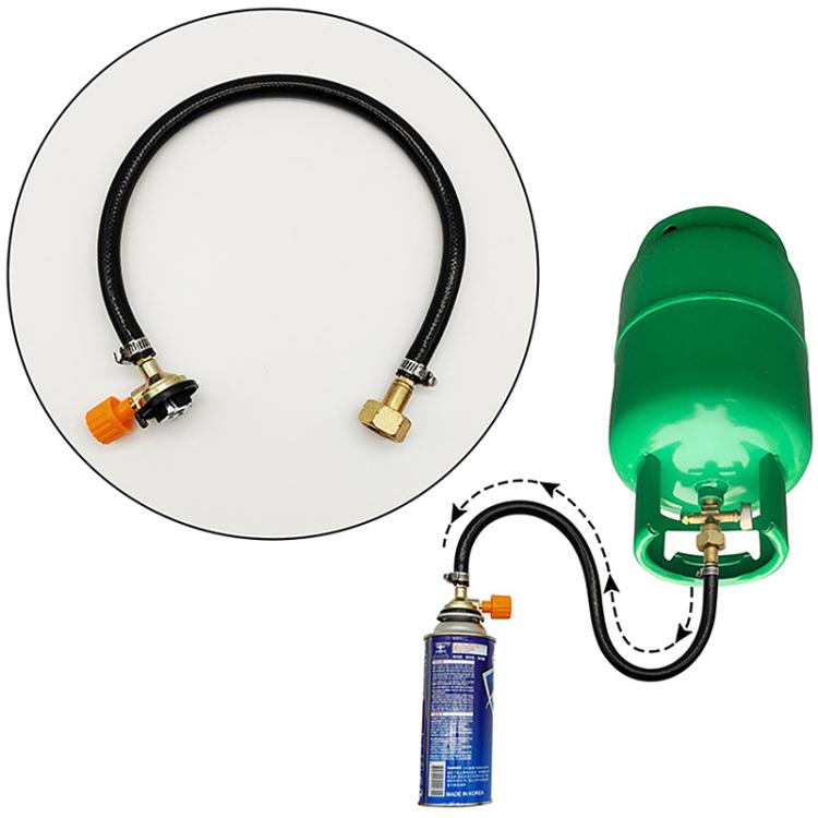 Outdoor Cartridge-type Long Gas Canister With Direct-connect Integrated Inflation Valve - 50cm