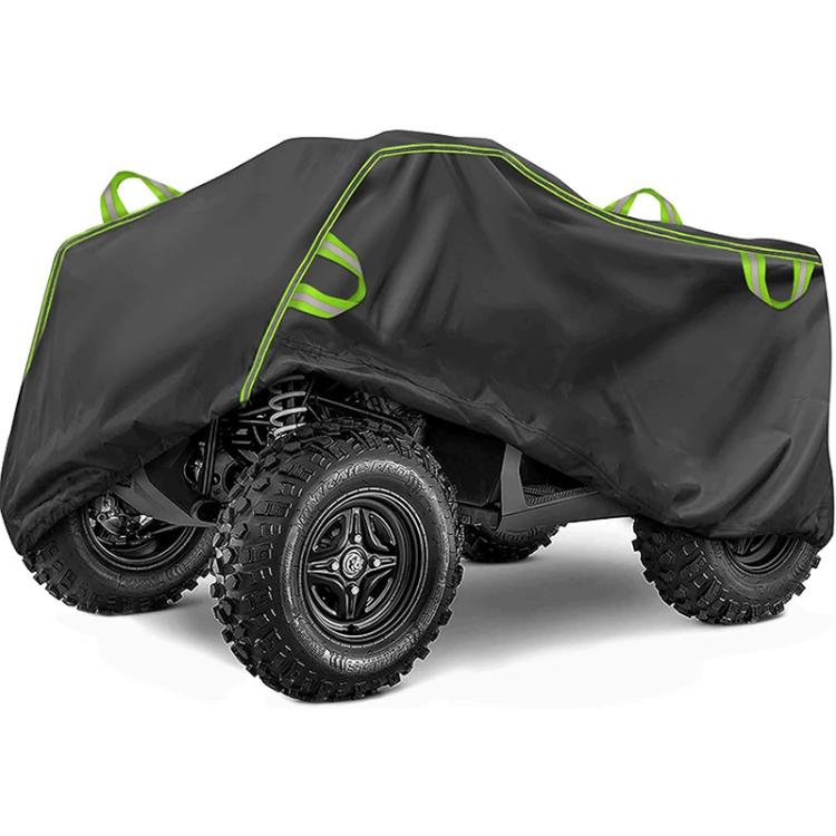Thickened Electric ATV Dust Waterproof Cover, Size: XXL - Black