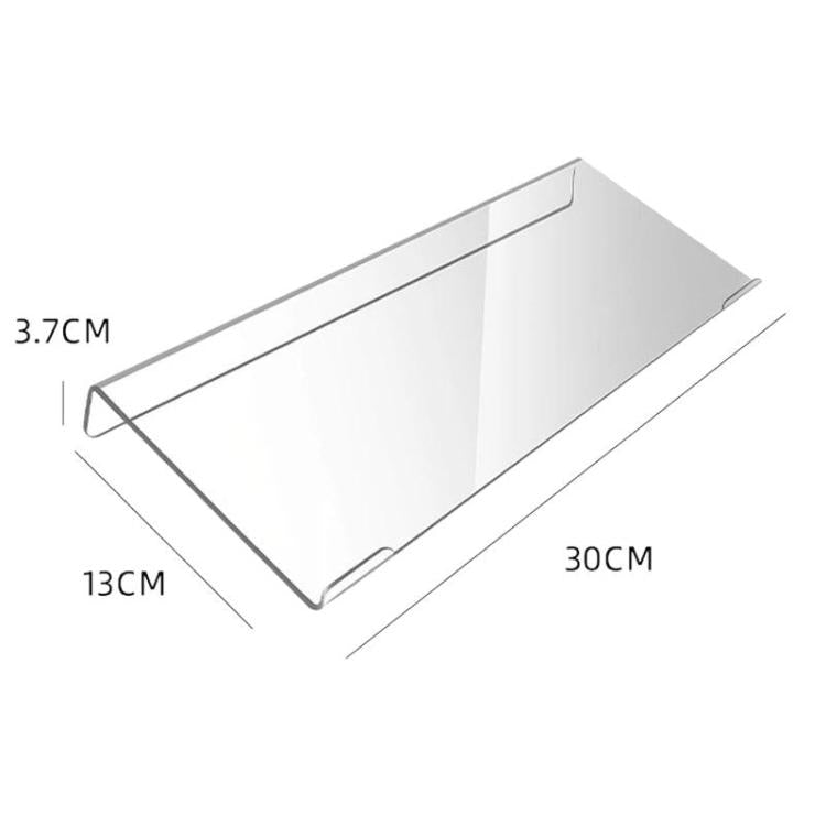 Acrylic Desktop Keyboard Stand Computer Shelf & Typing Support Bracket, Spec: Small