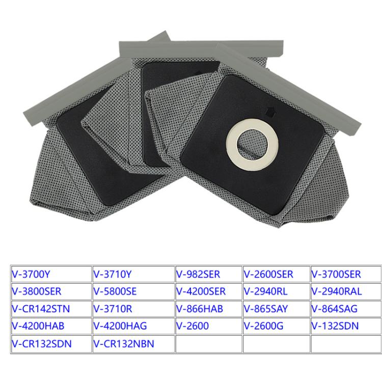 2pcs /Pack Dust Bags For LG Vacuum Cleaner V3700SER / V3800SER / V5800SE / V2600 / V-CR142STN / V-3710R / V-4200HAB