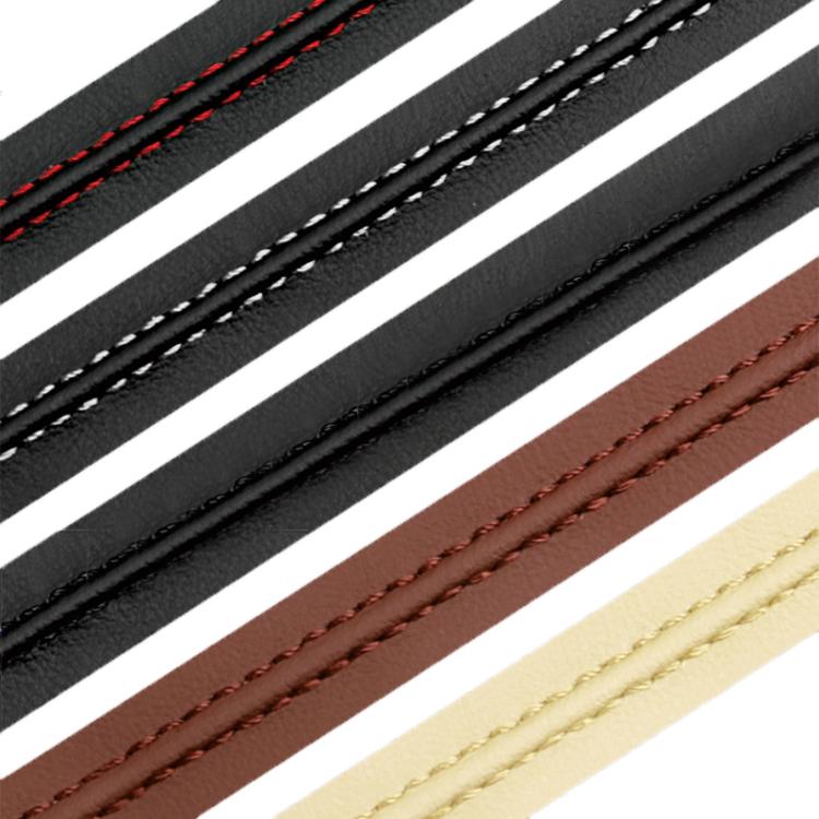 Car Door Center Console Gaps Leather Interior Trim Strips, Length: 1M