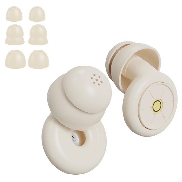 3pairs /Box Noise Reduction Sleep Filter Ring Earplugs