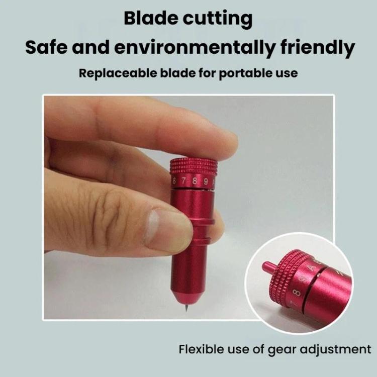 TL-568 Film Cutter Holder Film Cutting Blade Accessories - Red