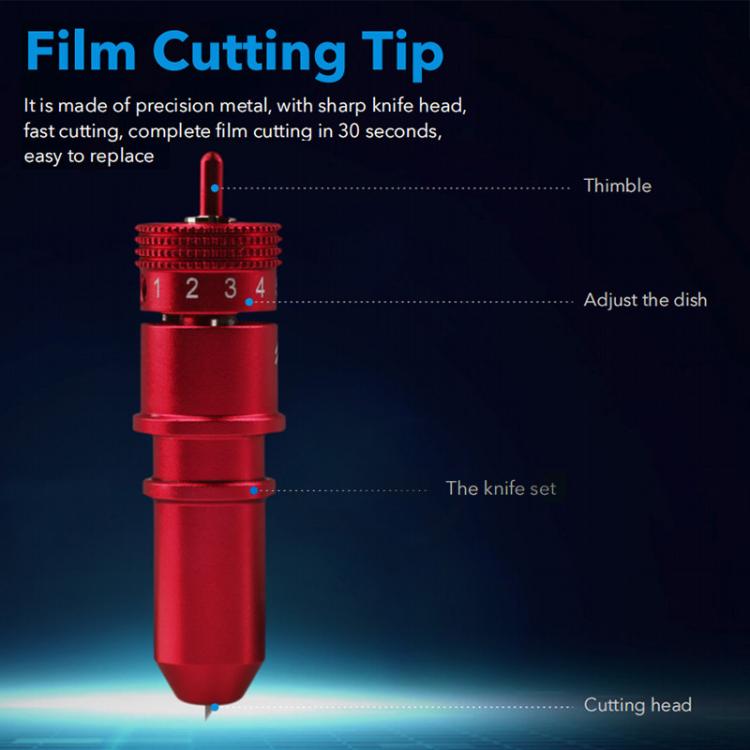 TL-568 Film Cutter Holder Film Cutting Blade Accessories - Red