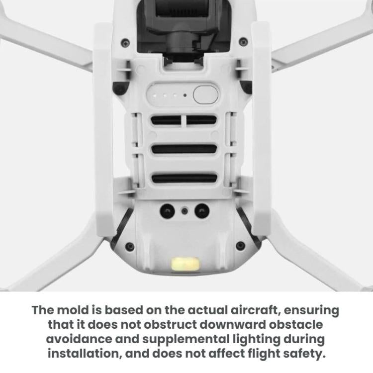 For DJI Mavic Mini / Mini 2 / Mini SE BRDRC Riser Landing Gear - Gray