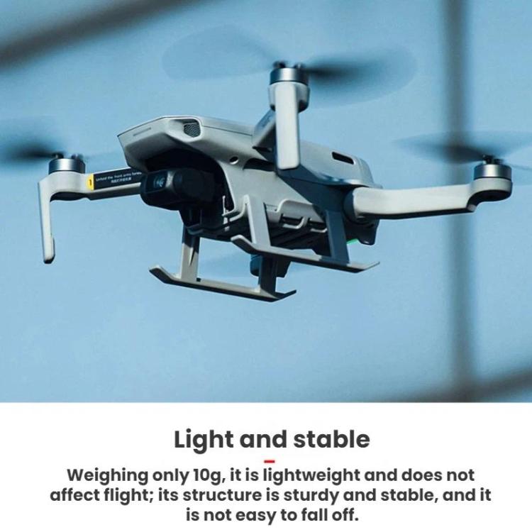 For DJI Mavic Mini / Mini 2 / Mini SE BRDRC Riser Landing Gear - Gray