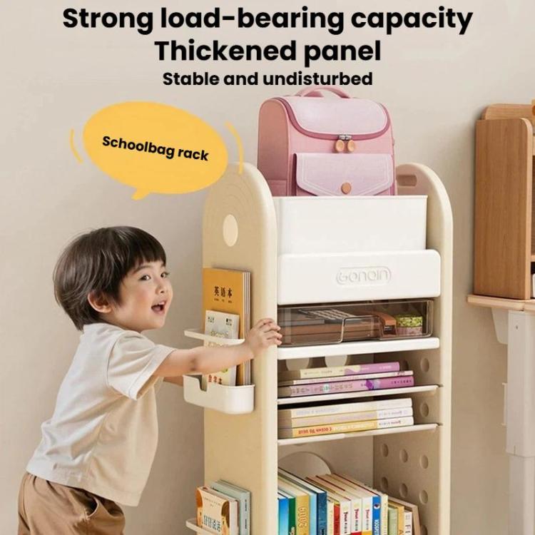Multifunctional Rolling Storage Cart With Drawers & Dividers Multi-Layer Organizer Shelf With Wheels, Spec: 5 Layers Grey
