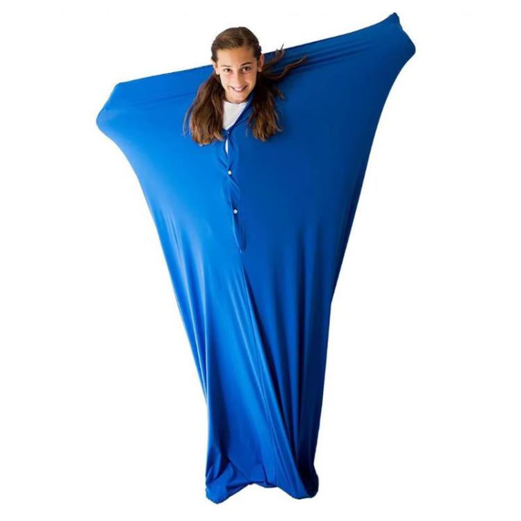 Sensory Socks For Autistic Children Human Body Socks Sensory Integration Props, Spec: S Blue