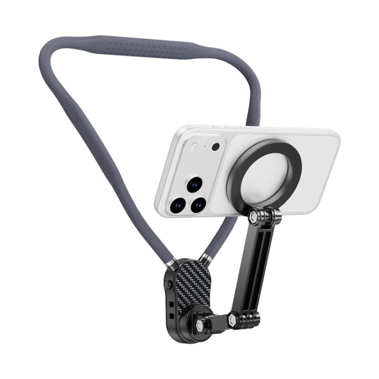 Neck-Worn Phone Mount Cycling First-Person View Chest-Mounted Anti-Shake Shooting, Style: Magnetic