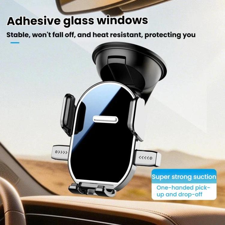 360-Degree Rotating Car Vent Suction Cup Mount Vent-Free Car Navigation Phone Holder, Spec: Single Mount