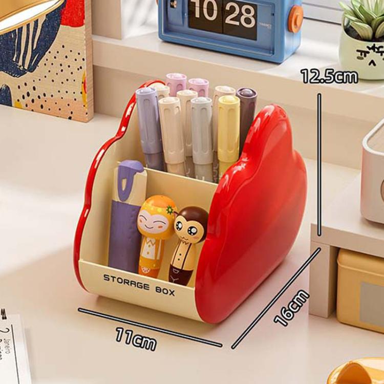 Large-Capacity Desktop Cloud Storage Box Polygonal Cosmetic Storage Rack, Spec: Small Cream