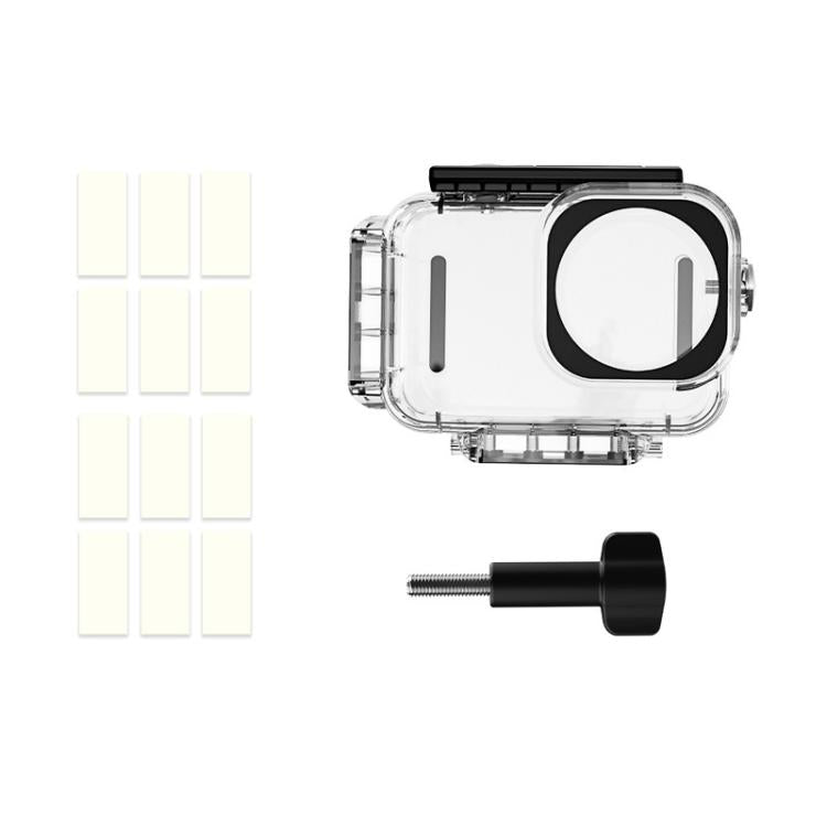 For DJI Osmo Action 6 Flymile 60m Diving Quick-Release Magnetic Waterproof Case - Transparent