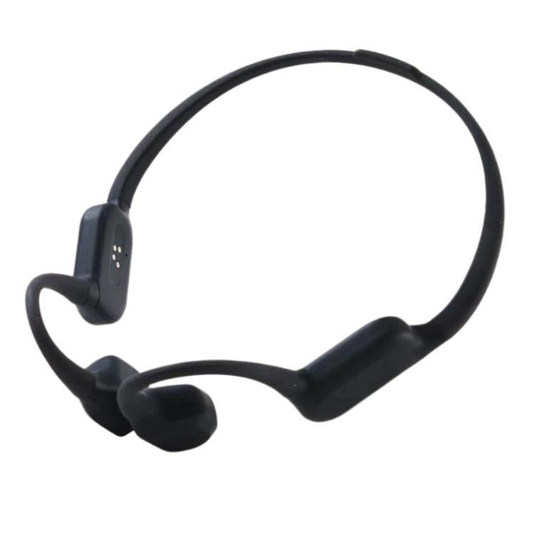 Bone Conduction Hearing Aid Bluetooth Integrated Unit Built-in Microphone - Dark Gray