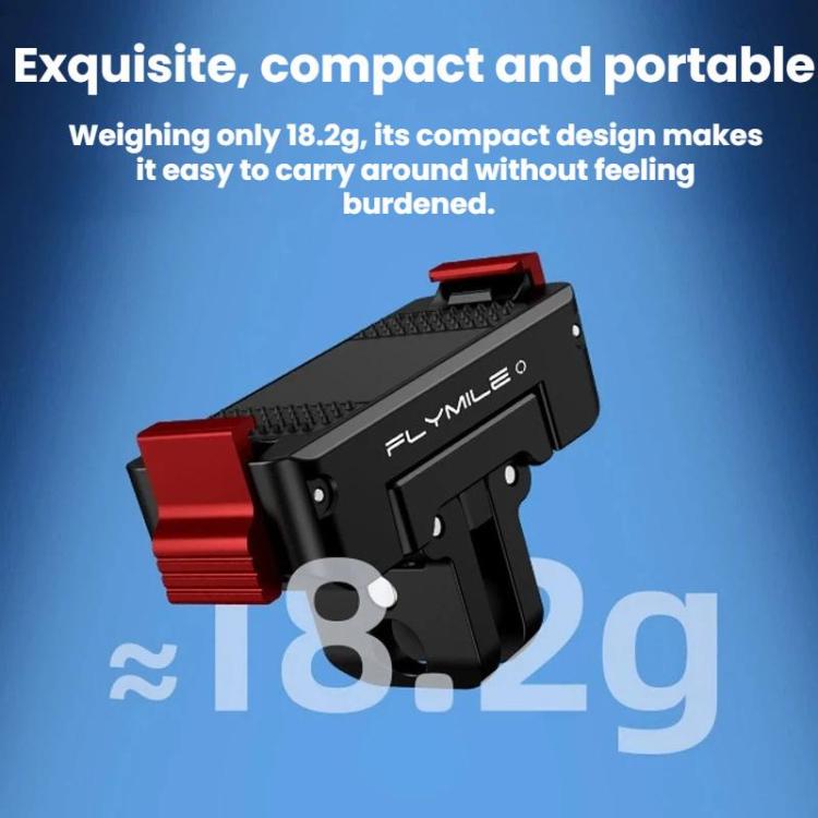 For DJI Osmo Action 6 Rotating Magnetic Quick-Release Expansion Dock - Plastic