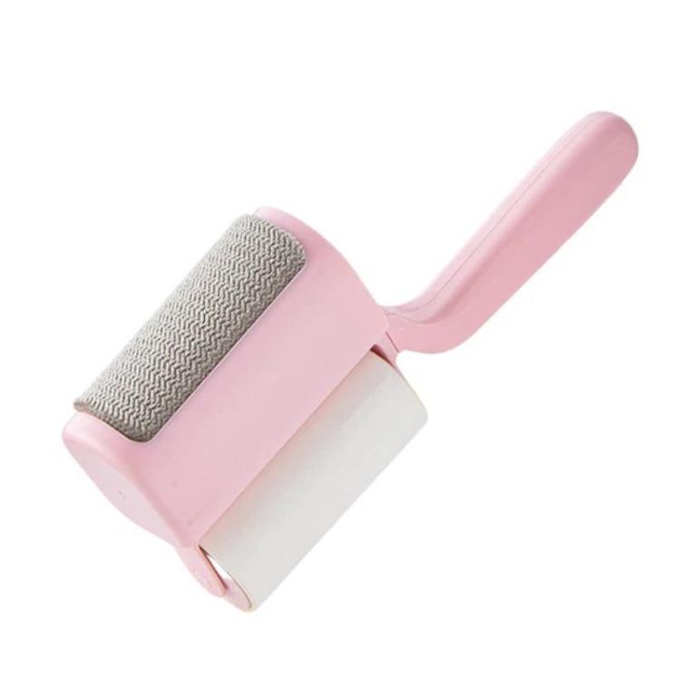 3 In 1 Household Soft-Bristle Brush Dust Remover Lin Roller, Color: Pink