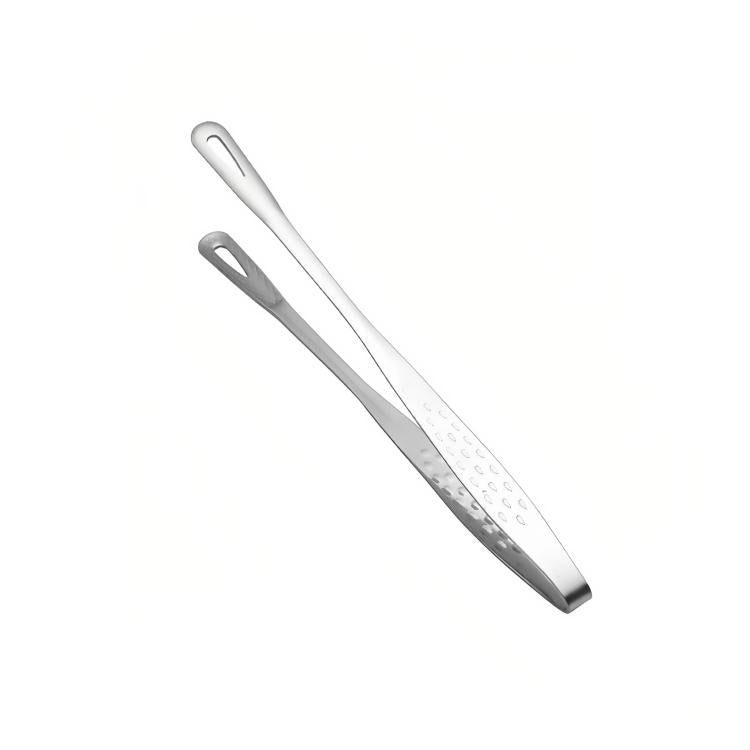 Stainless Steel Barbecue Tongs For Buffets Kitchen Heat-resistant Food Tongs, Size: 24cm