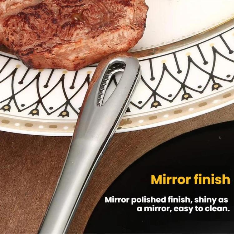 Stainless Steel Barbecue Tongs For Buffets Kitchen Heat-resistant Food Tongs, Size: 28cm