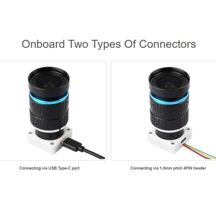 Waveshare 33161 IMX577 12MP USB Camera 3840 X 3024 Resolution Plug And Play Supports C/CS Lenses