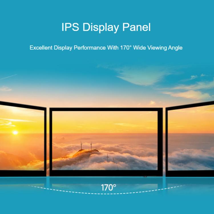 Waveshare 33259 7 Inch DSI Capacitive Touch Display, 1024 X 600 Pixels, IPS Panel, 5-Point Touch Supports Backlight Adjustment Via Software