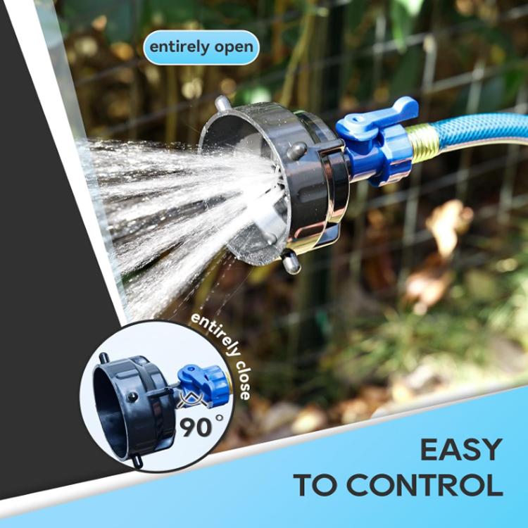 Snowflake Nozzle RV Sewage Pipe Cleaner With Control Valve - CP-5812