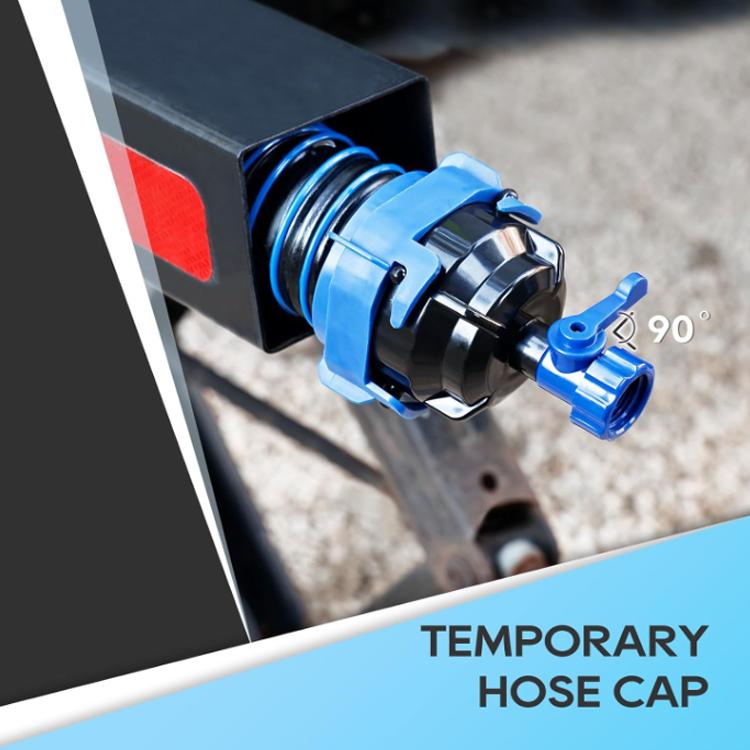 Snowflake Nozzle RV Sewage Pipe Cleaner With Control Valve - CP-5812