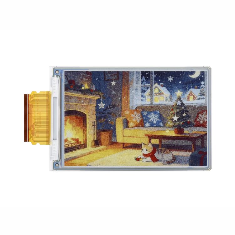 WAVESHARE 3.6 Inch E-Paper E6 Full-Color E-Ink Display, 600×400 Pixels, Spec: Raw Display