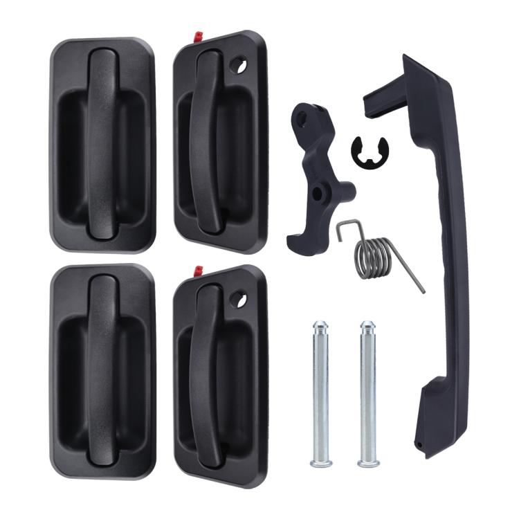 For Hummer H2 Car Exterior Door Handles Front And Rear Four Doors + Tailgate Handle Set 15104792/10360326 - CP-2642