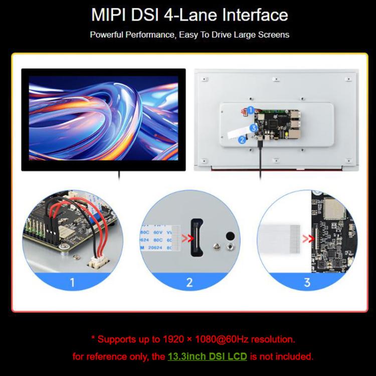 Luckfox Aura High-Performance Linux Development Board Rockchip RV1126B Quad-Core 1.6GHz Processor, Spec: RAM 2GB eMMC Flash 64GB