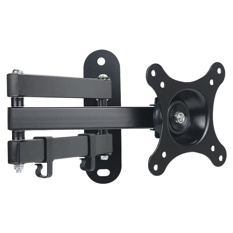 Telescopic Rotating Monitor Mount Wall Bracket for 10-24 Inch TV LCD Screens - 116B