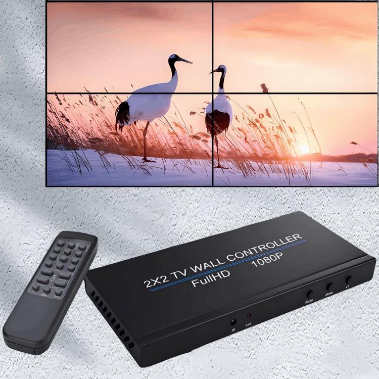 NK-BT150 HDMI 2x2 Video Display Processor Video Wall Controller UK Plug