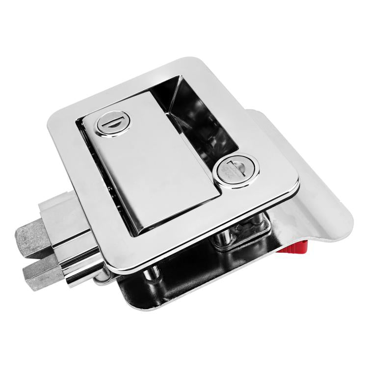 RV Conversion With Internal And External Opening Metal Panel Door Latches, Specification: Chrome