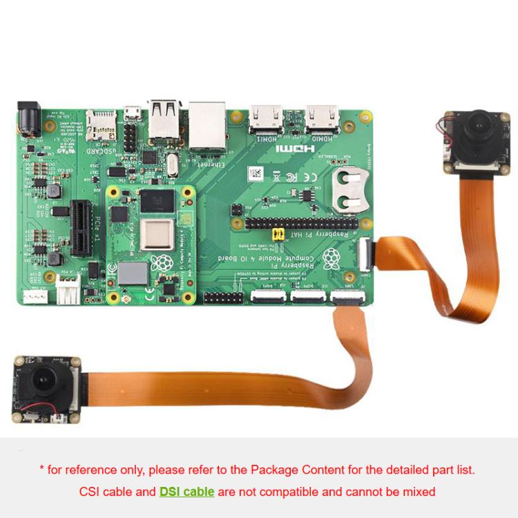 Waveshare 25920 For Raspberry Pi 5 CSI FPC Flexible Cable 22Pin To 15Pin For CSI Camera Modules