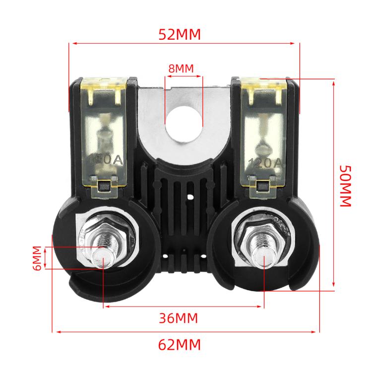 Automotive Pure Copper Battery Fuse Cable Circuit Breaker