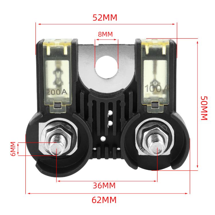 Automotive Pure Copper Battery Fuse Cable Circuit Breaker