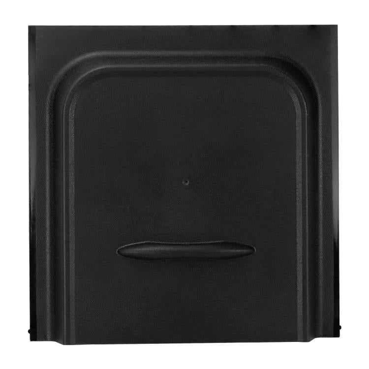 RV Door Lock UV-resistant Panel Protection Cover Kit, Color: Black