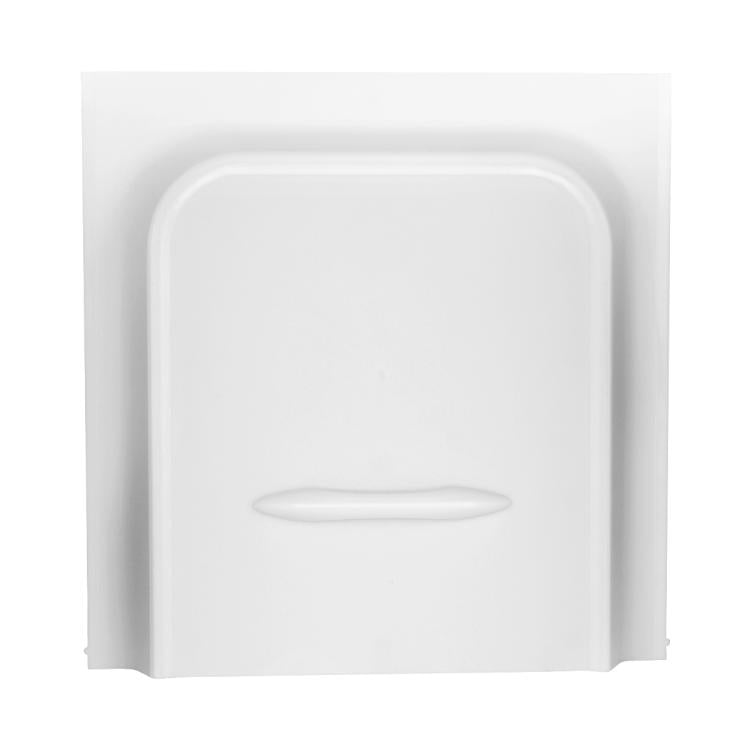 RV Door Lock UV-resistant Panel Protection Cover Kit, Color: White + Screen Door Lock Right
