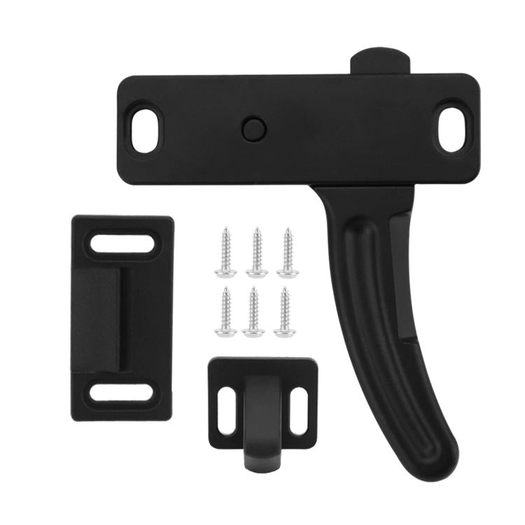 RV Door Lock UV-resistant Panel Protection Cover Kit, Color: White + Screen Door Lock Right