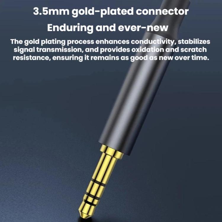 3 In 1 3.5mm Audio Cable Speaker Adapter, Length: 1.3m