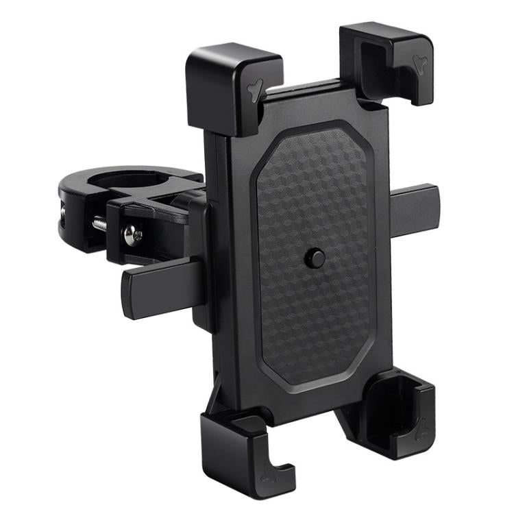 Truck Car Phone Holder Anti-Shake Handle Mount Navigation Bracket - Black