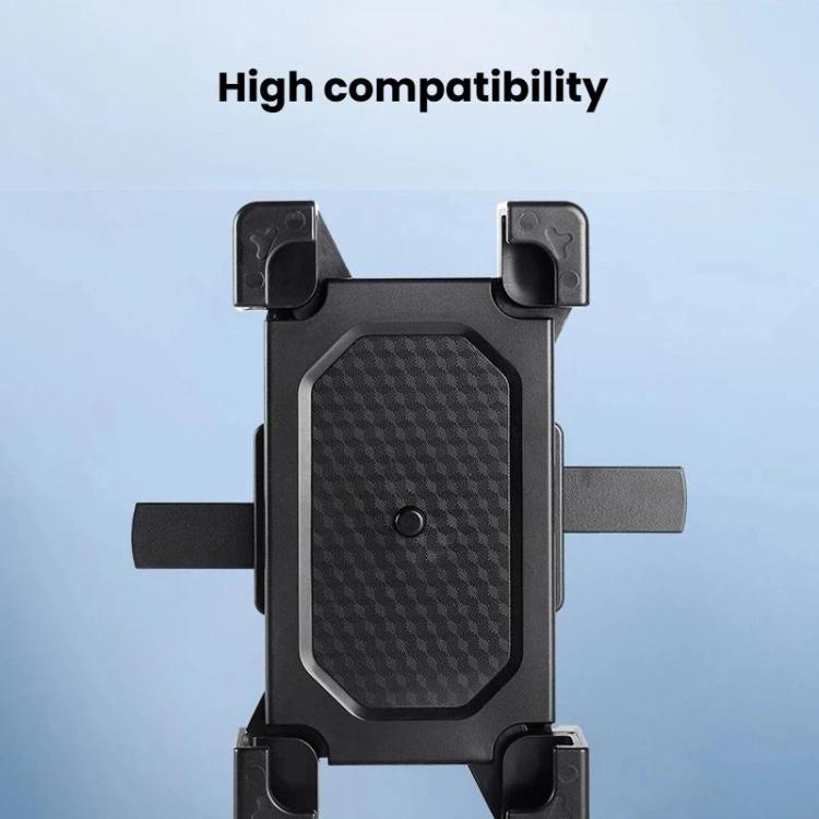 Truck Car Phone Holder Anti-Shake Handle Mount Navigation Bracket - Black