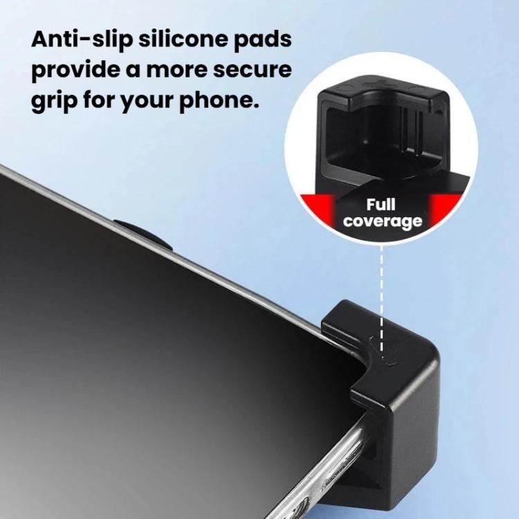 Truck Car Phone Holder Anti-Shake Handle Mount Navigation Bracket - Black