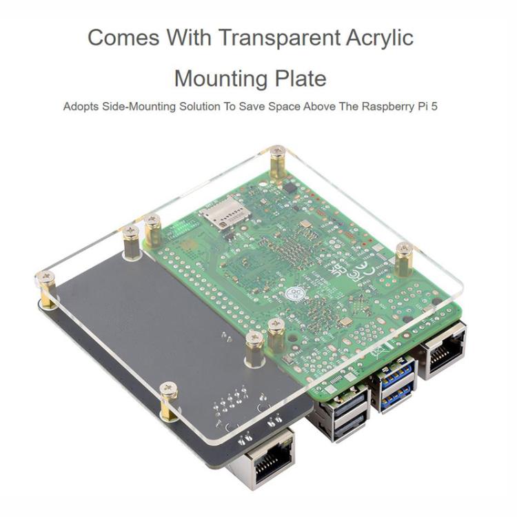 WAVESHARE PCIe T 2.5G ETH Board For Raspberry Pi 5